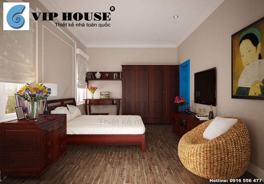 Thiết kế nội thất phòng ngủ tinh tế tại Hà Nội
